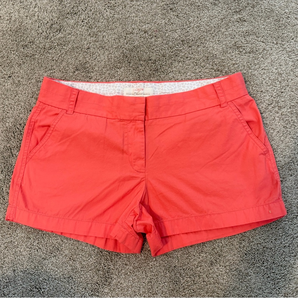 J. Crew Vibrant Red Women's Shorts